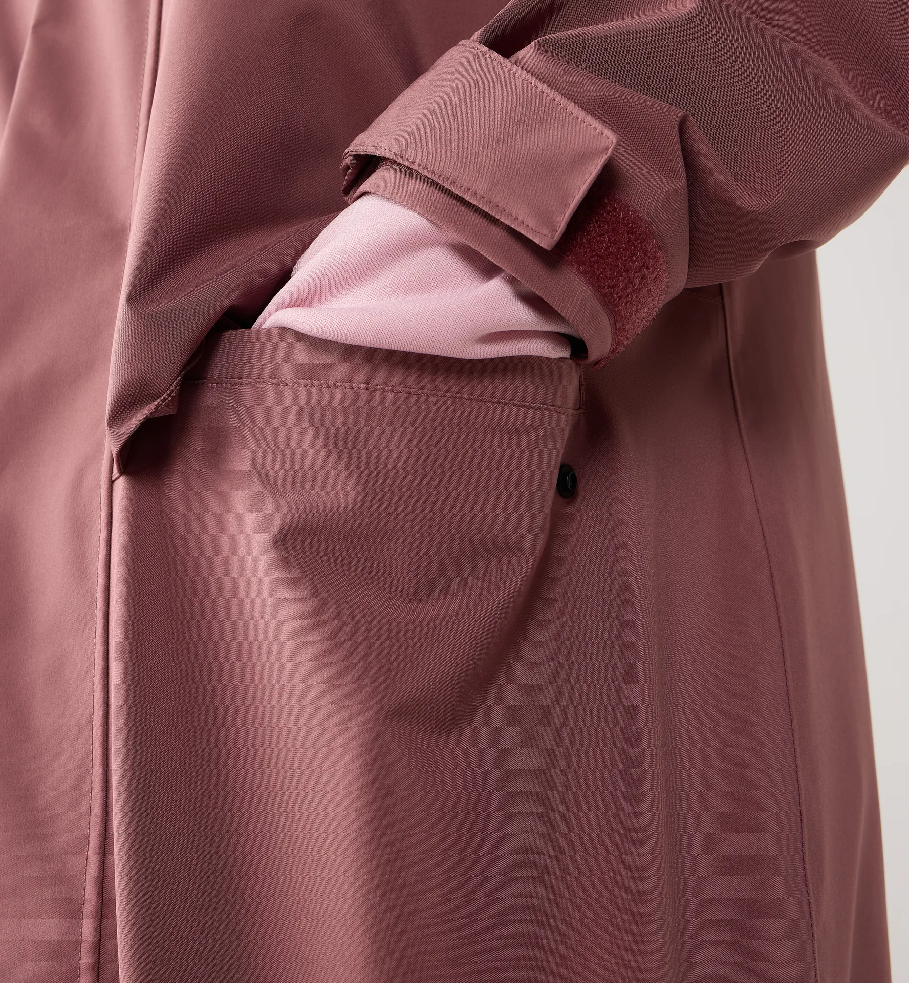 Aria Proof Parka Women Misty Mauve