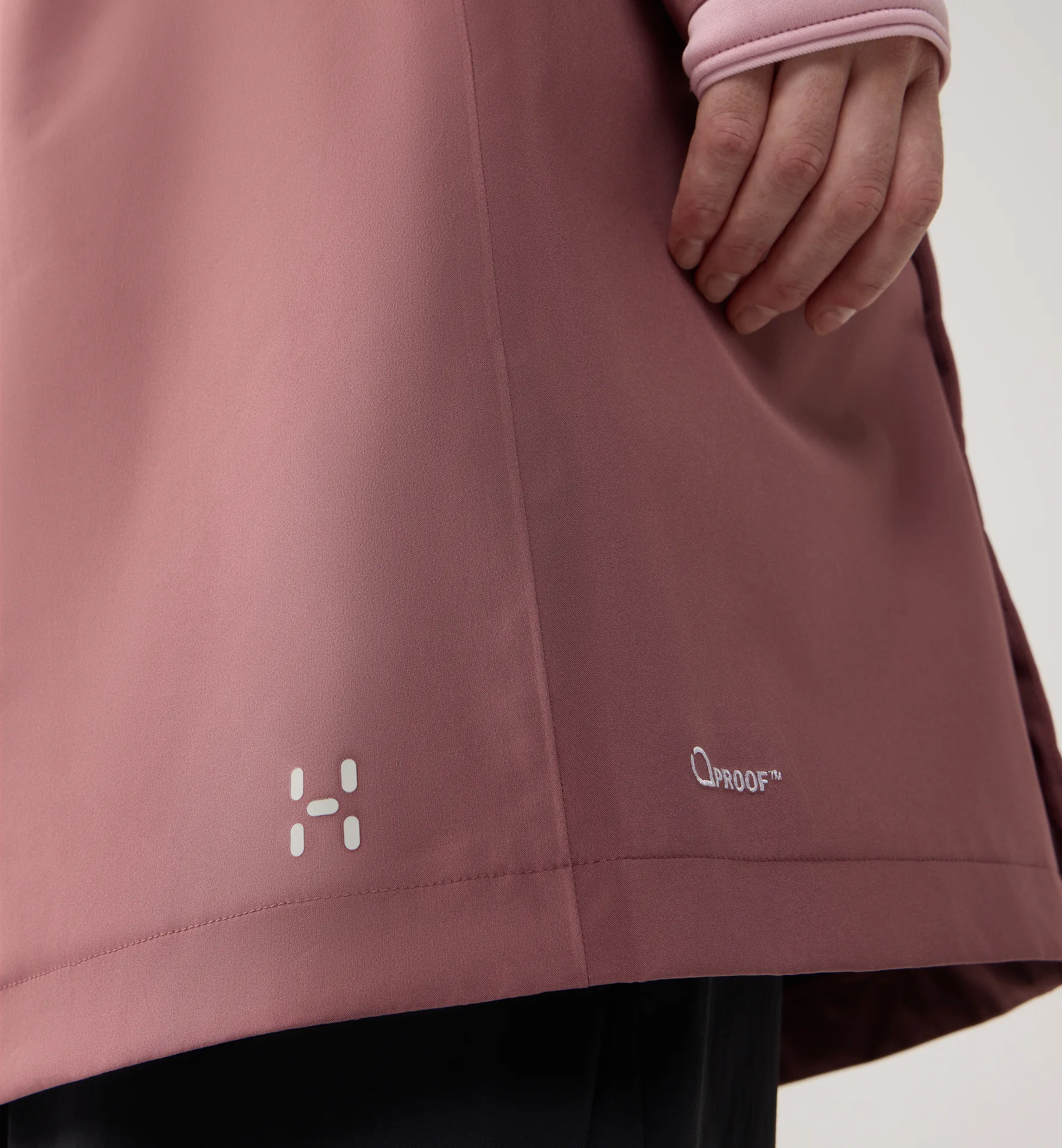 Aria Proof Parka Women Misty Mauve