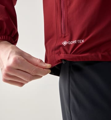 Kaise GTX Jacket Women Carmine Red