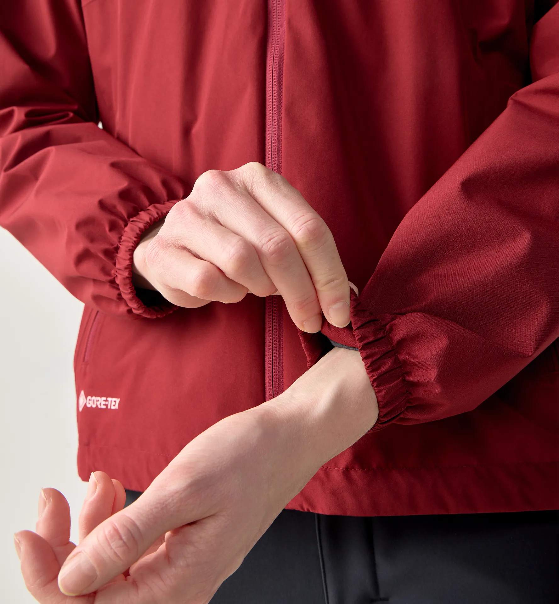 Kaise GTX Jacket Women Carmine Red