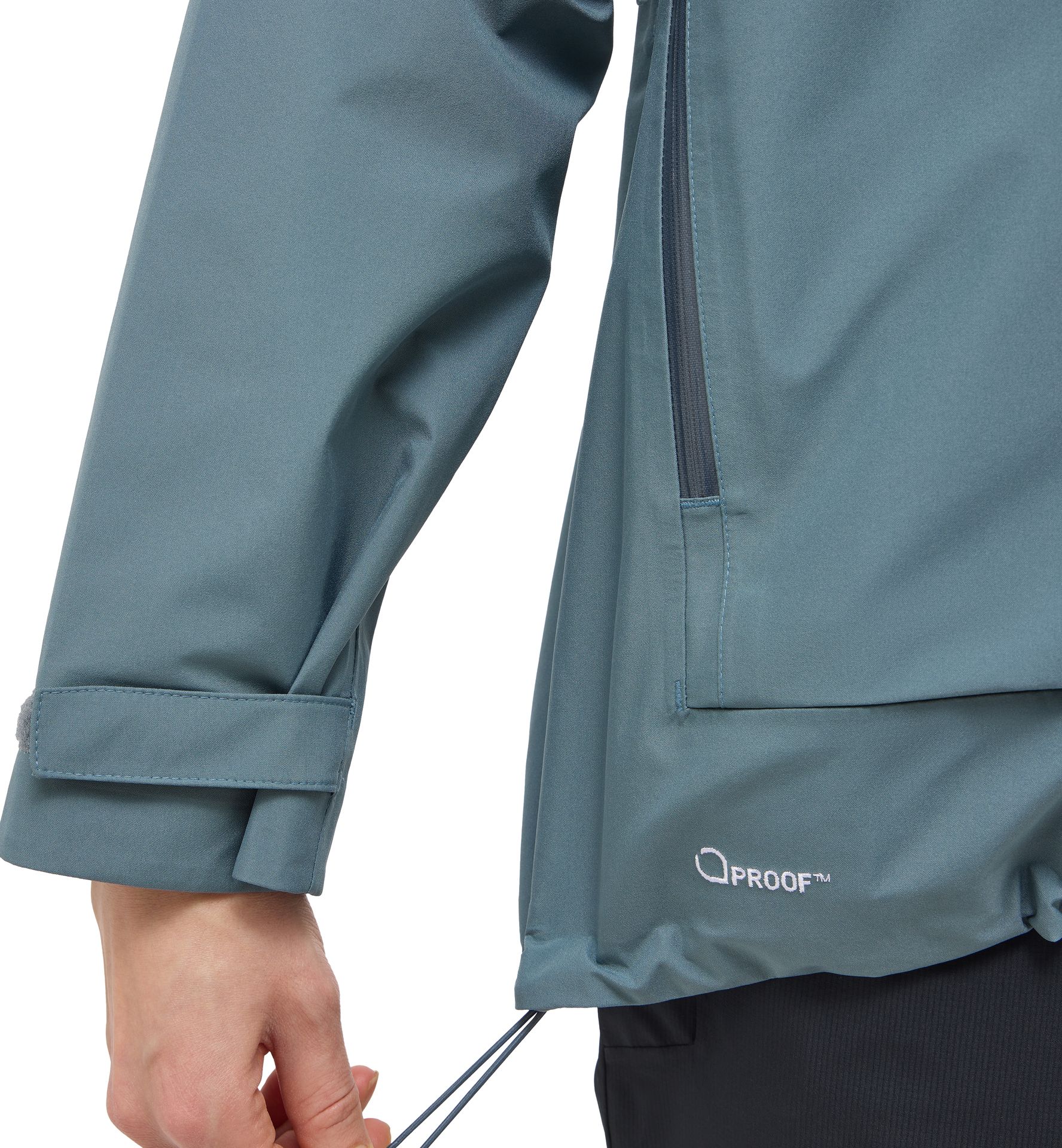 Front Proof Jacket Women Steel Blue