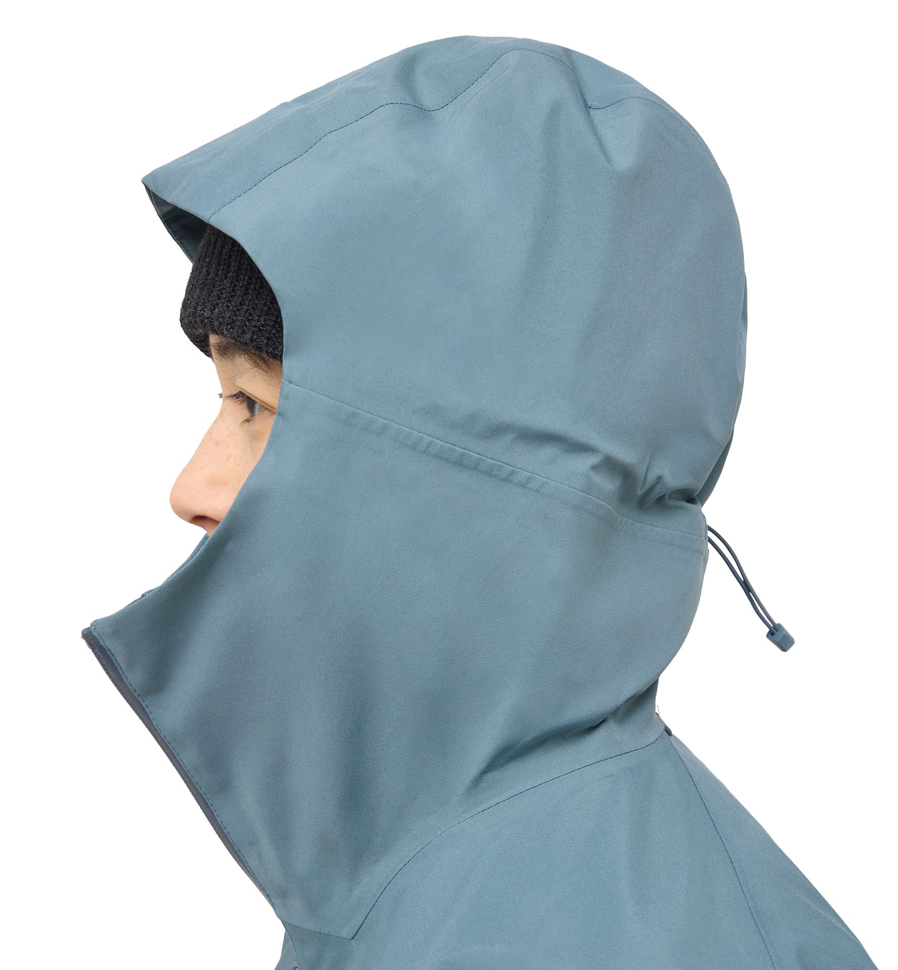 Front Proof Jacket Women Steel Blue