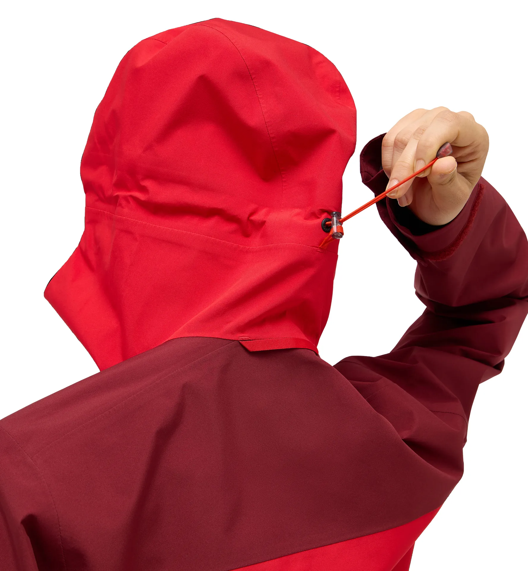 Front Proof Jacket Women Carmine Red/Bright Red