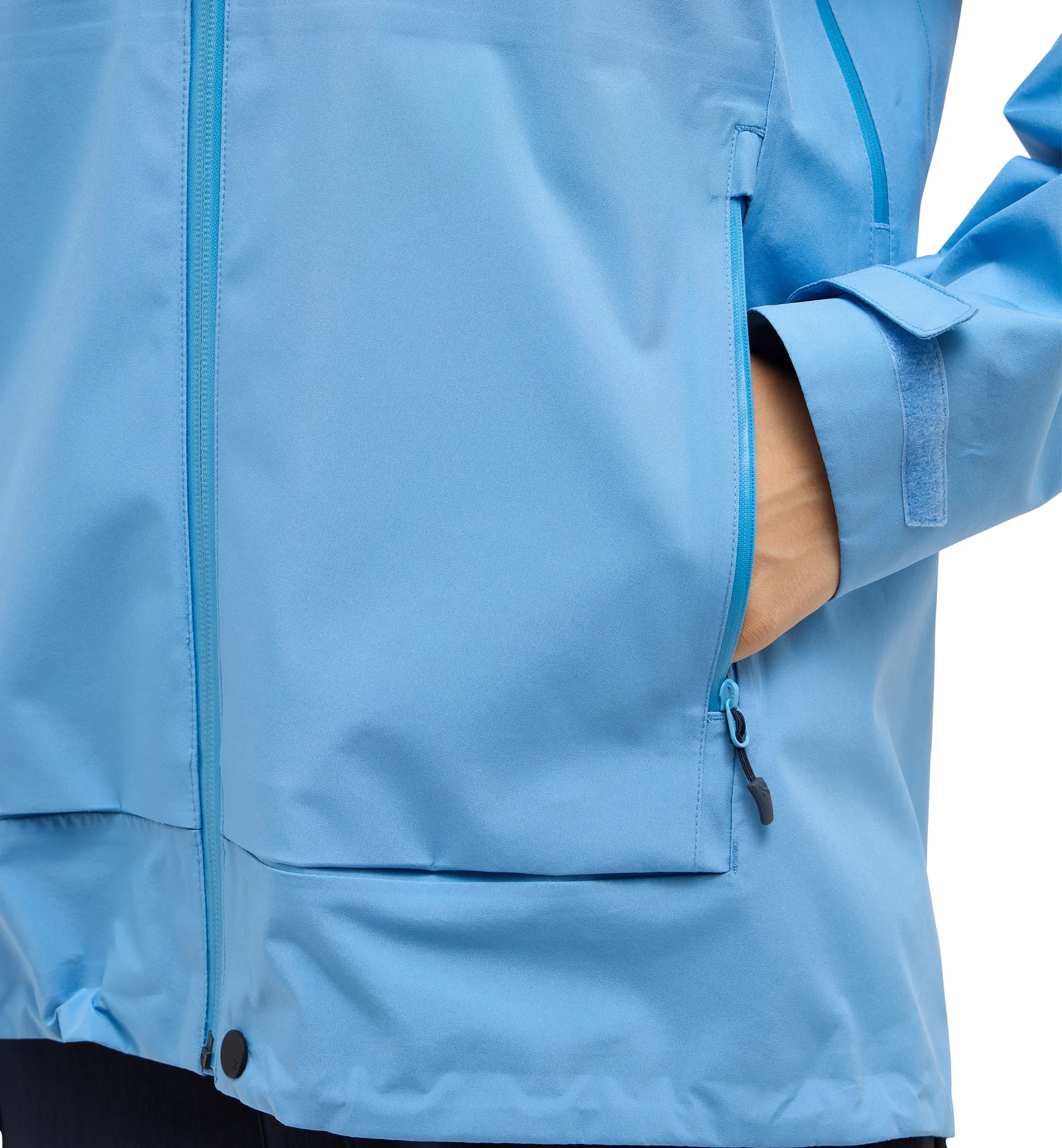 Front Proof Jacket Women Sky Blue