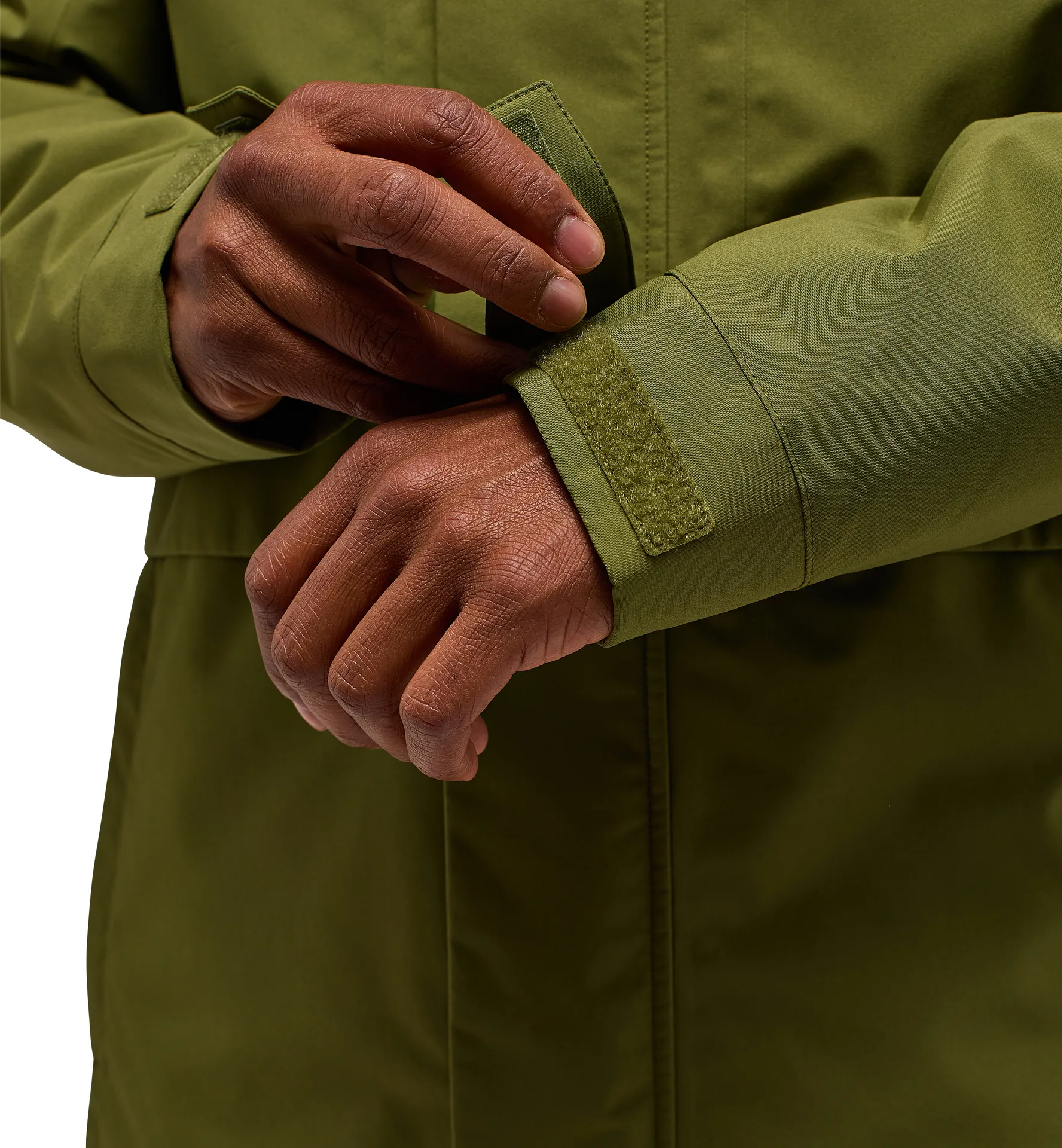 Salix Proof Mimic Parka Men Olive Green