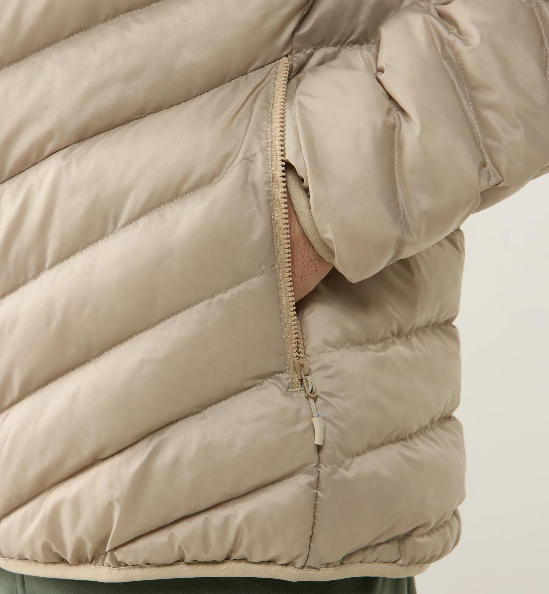 Särna Mimic Hood Men Chalk Beige