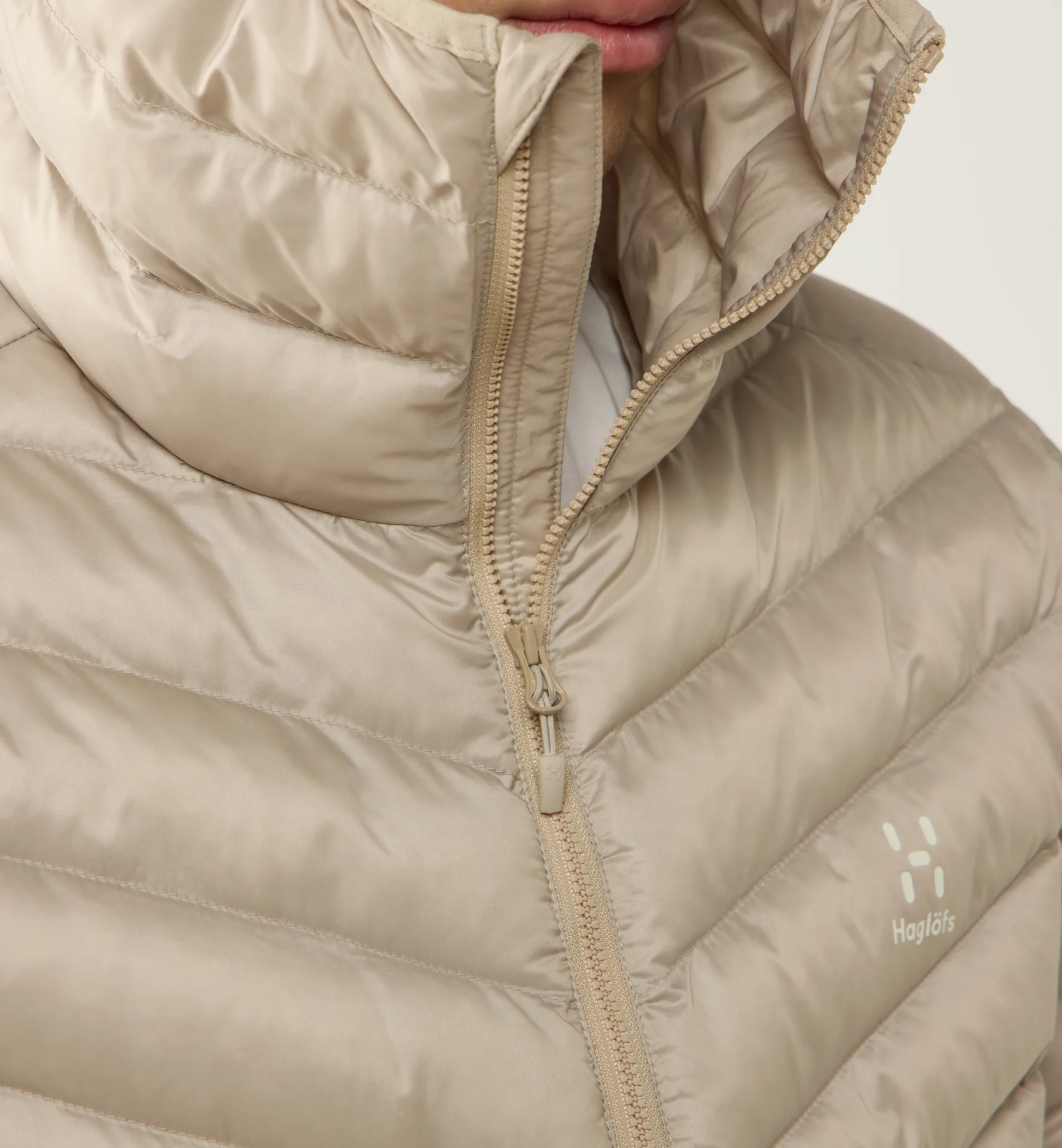 Särna Mimic Hood Men Chalk Beige