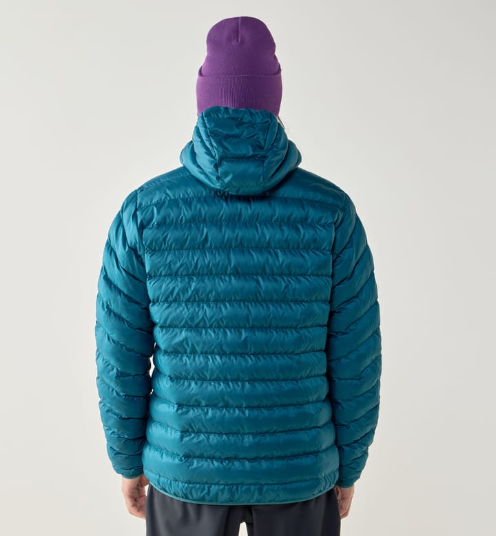 Särna Mimic Hood Men Deep Teal Särna Mimic Hood Men Deep Teal