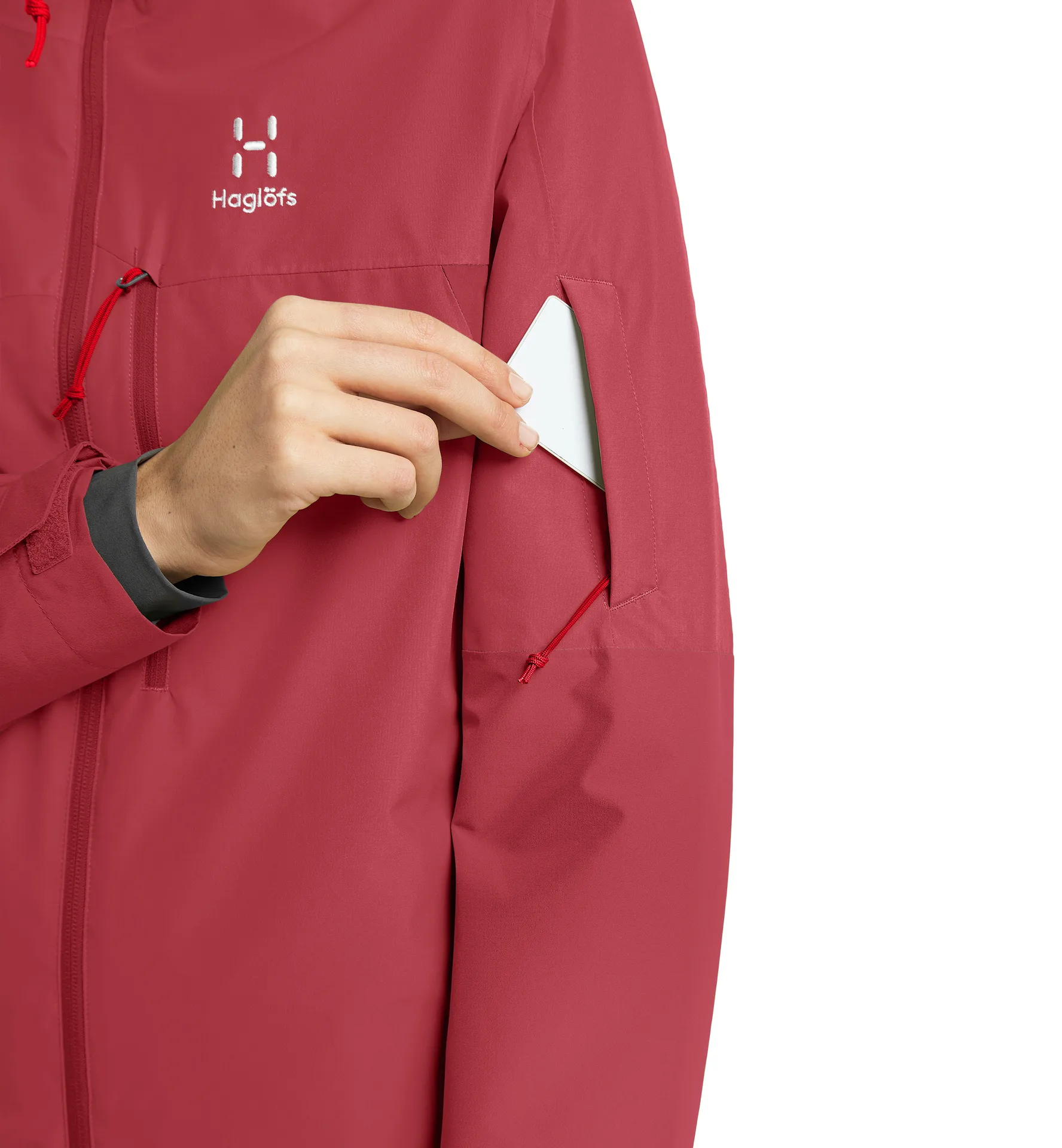 Gondol Insulated Jacket Women Carmine Red