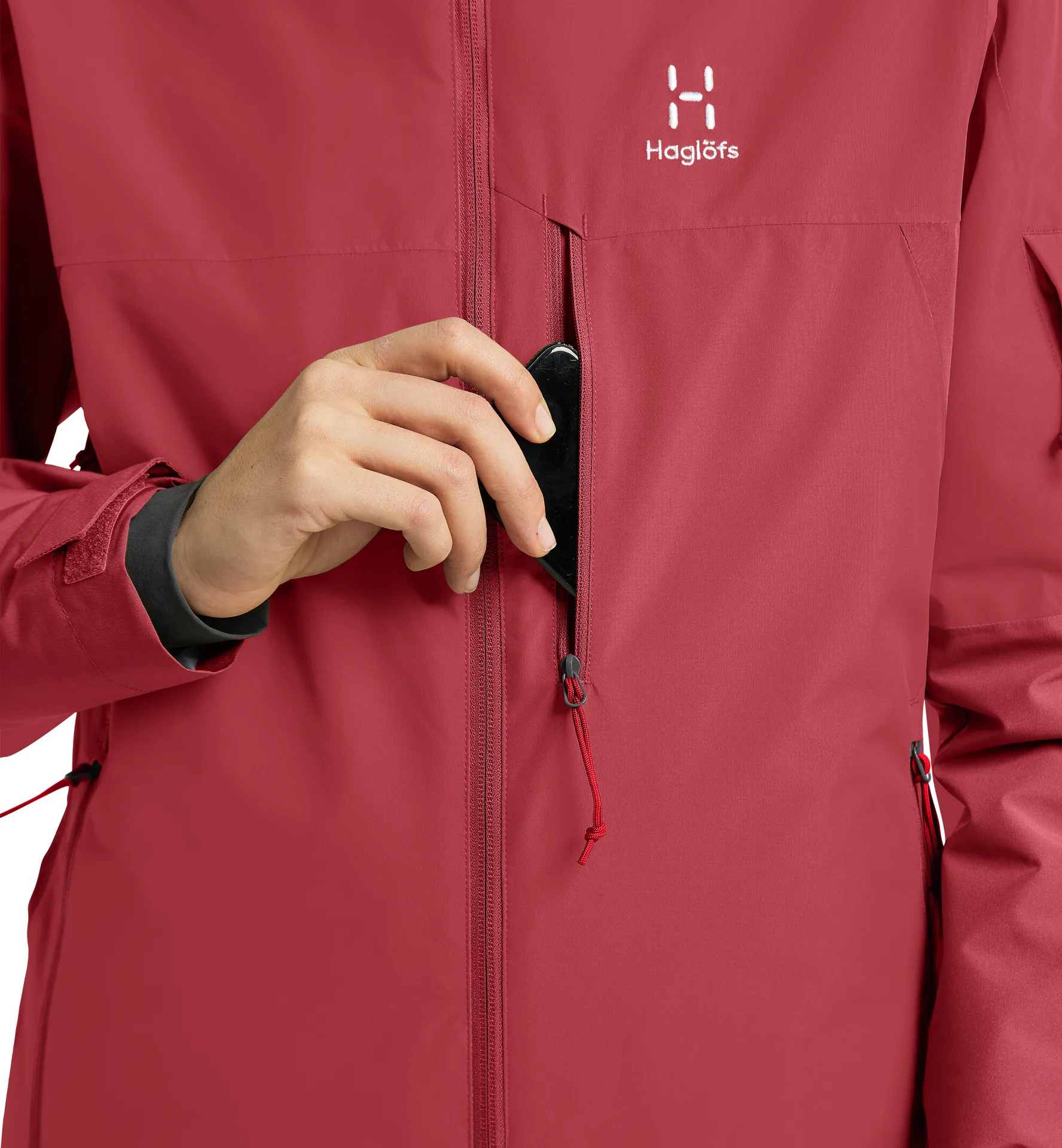 Gondol Insulated Jacket Women Carmine Red