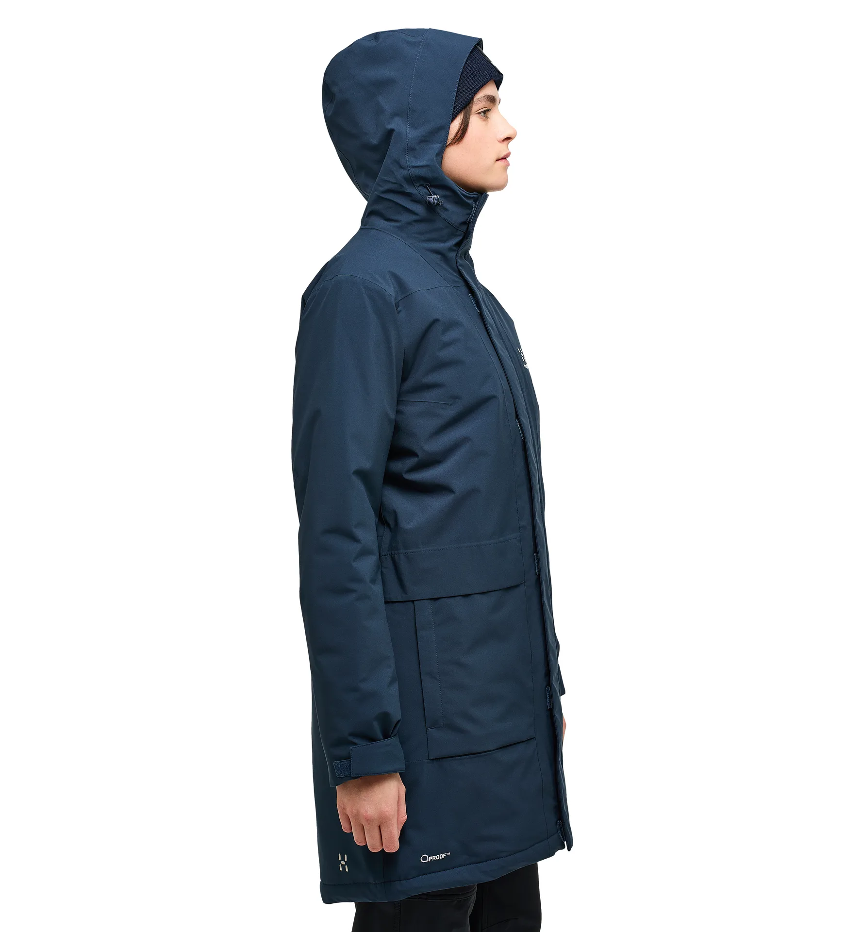 Salix Proof Mimic Parka Women Tarn Blue