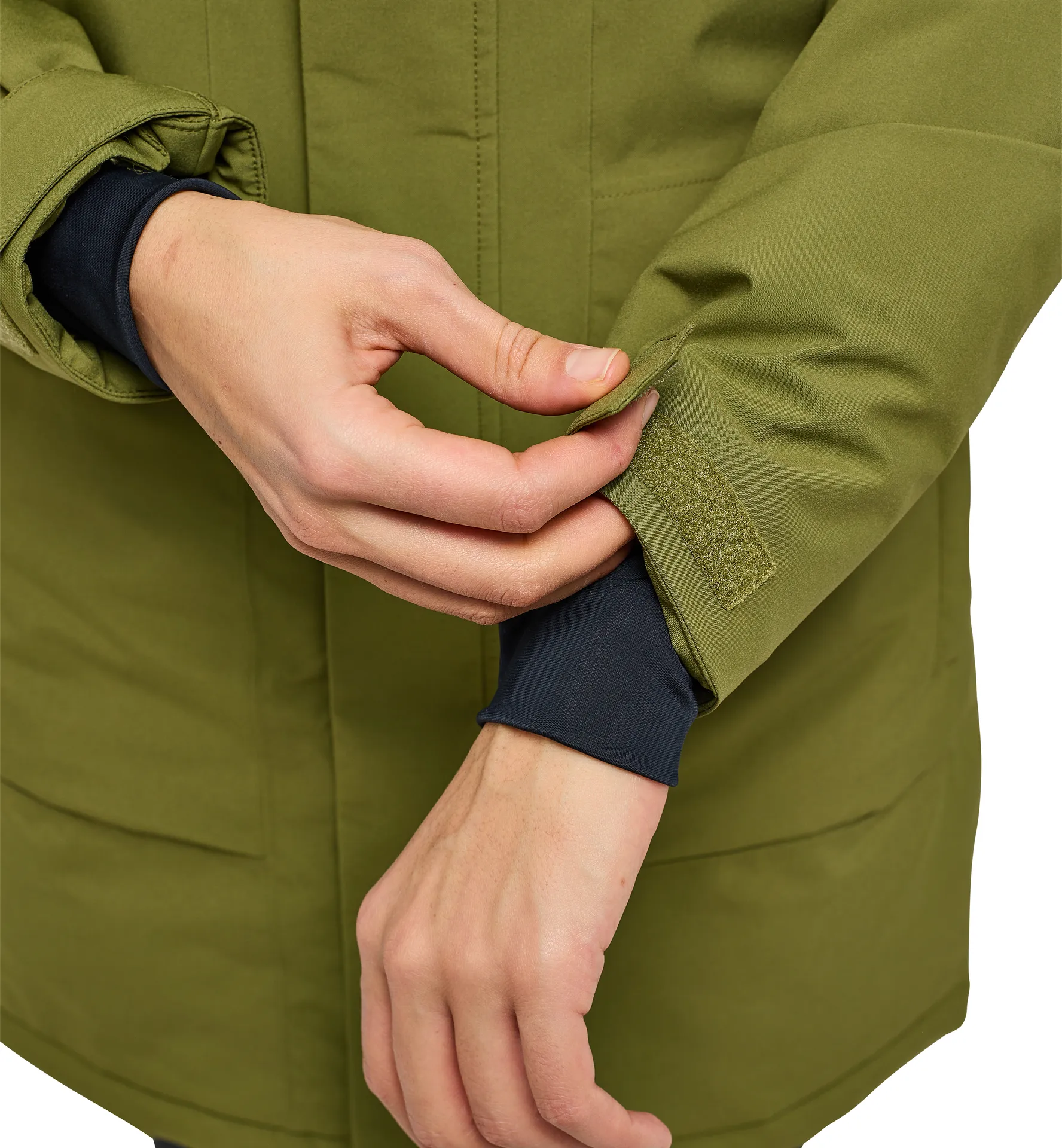 Salix Proof Mimic Parka Women Olive Green