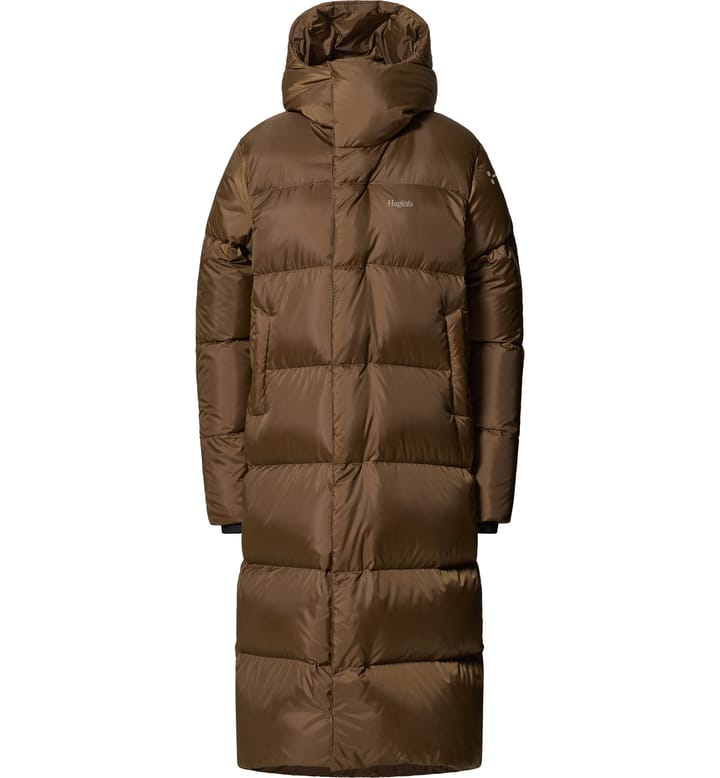 Long Down II Parka Women Teak Brown Long Down II Parka Women Teak Brown