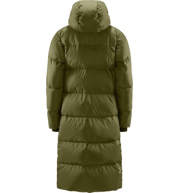 Long Down II Parka Women Olive Green