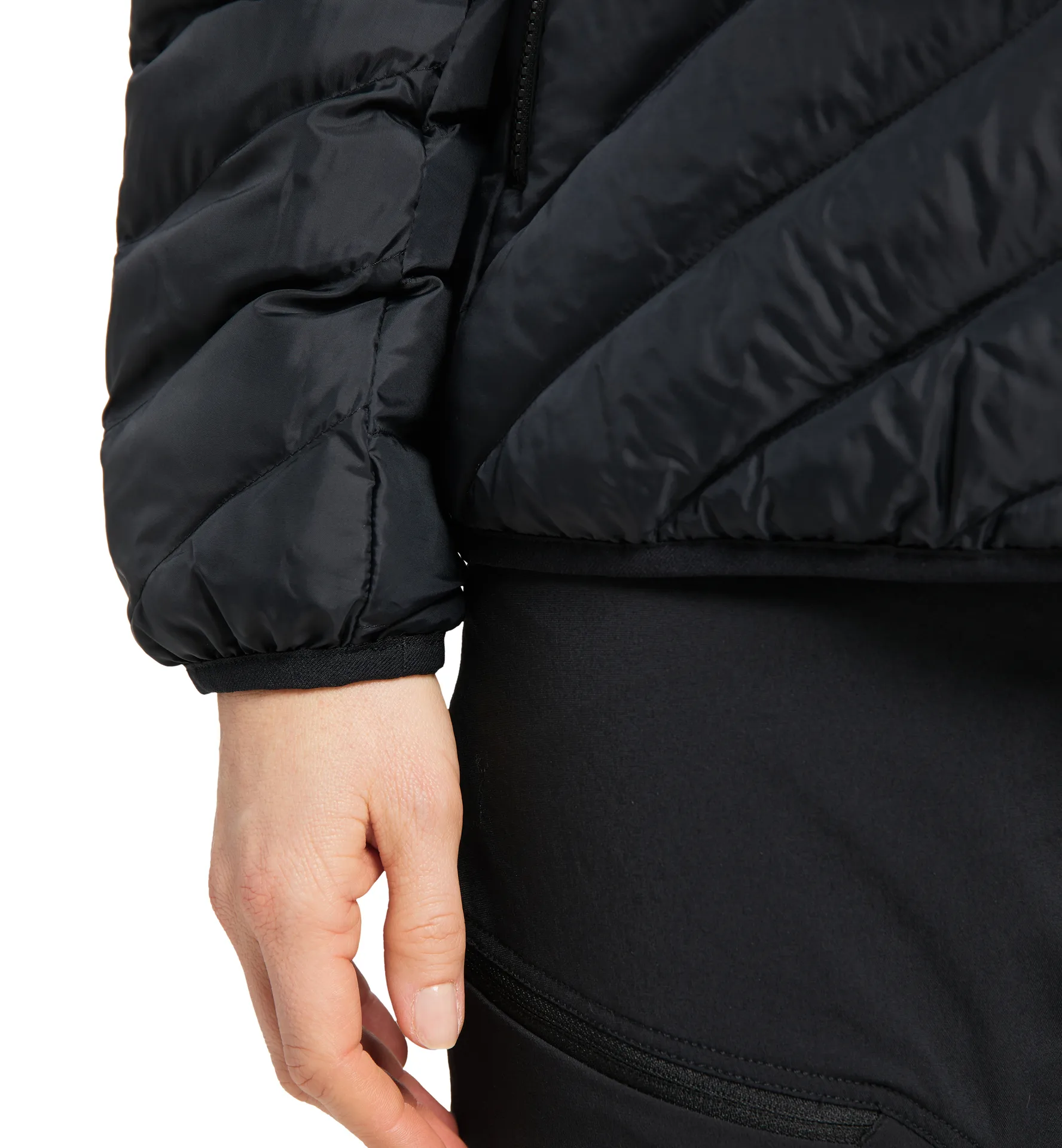 Särna Mimic Hood Women True Black