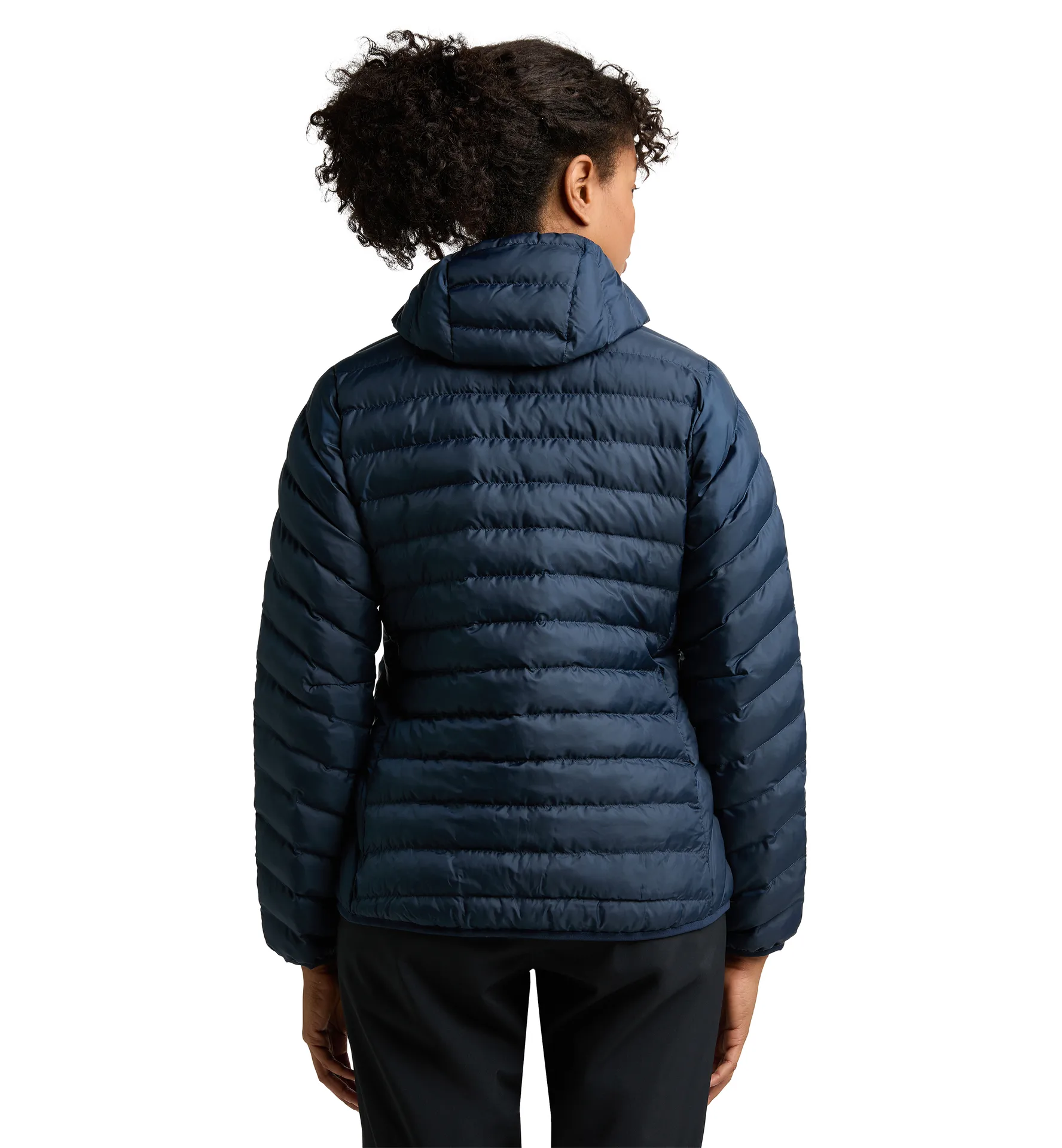 Särna Mimic Hood Women Tarn Blue