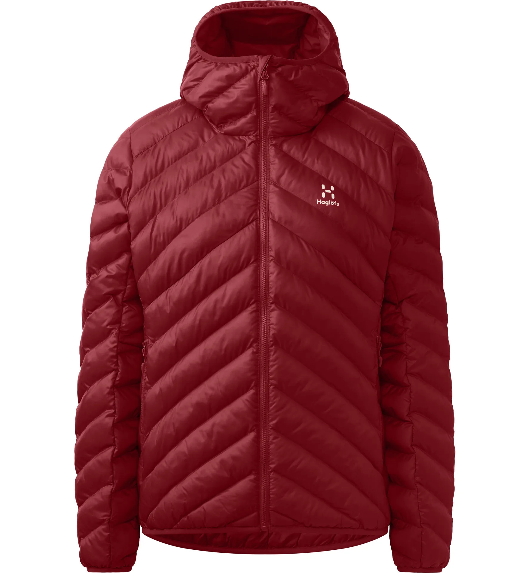 Särna Mimic Hood Women Carmine Red