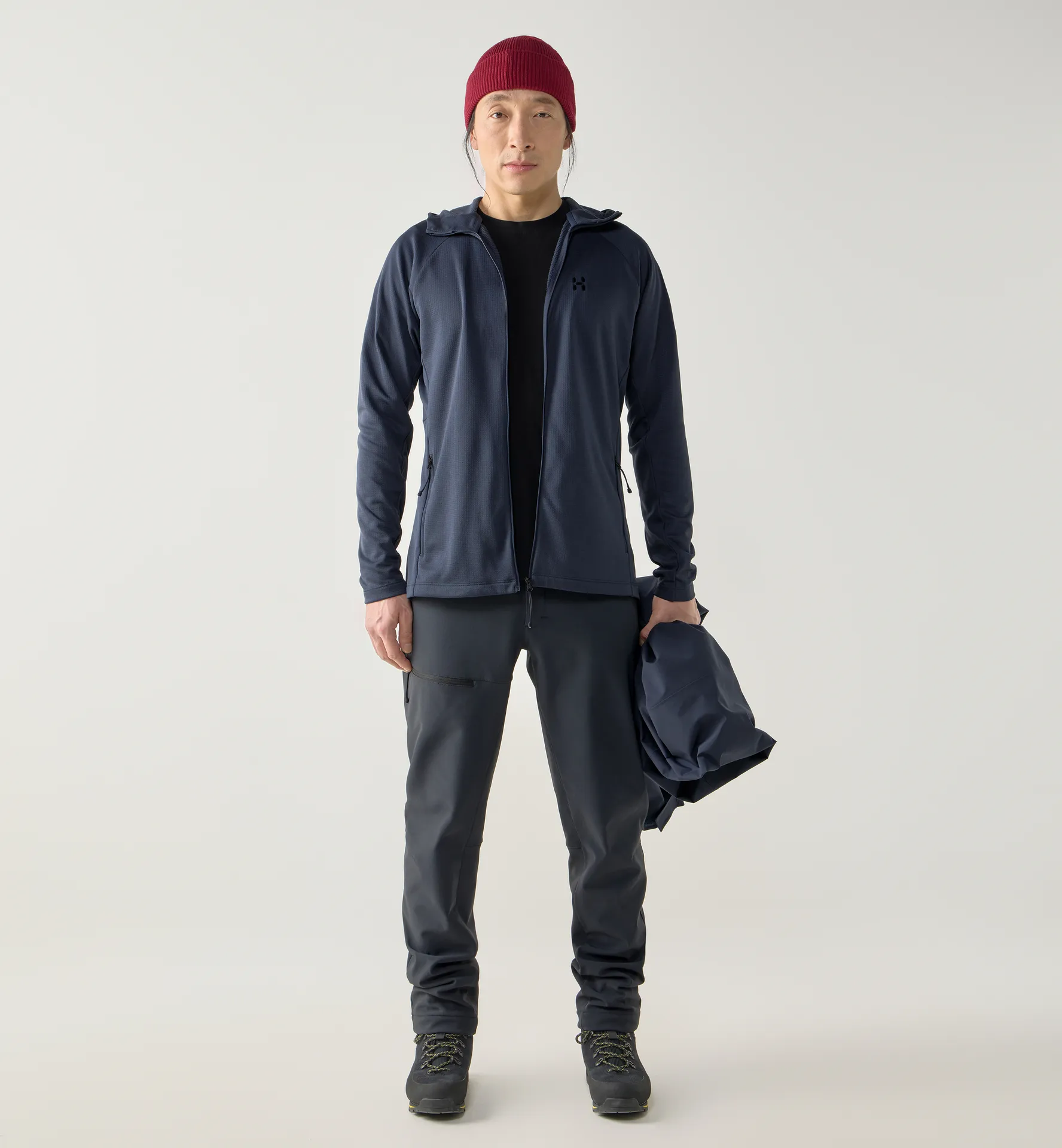 Korp Mid Hood Men Tarn Blue