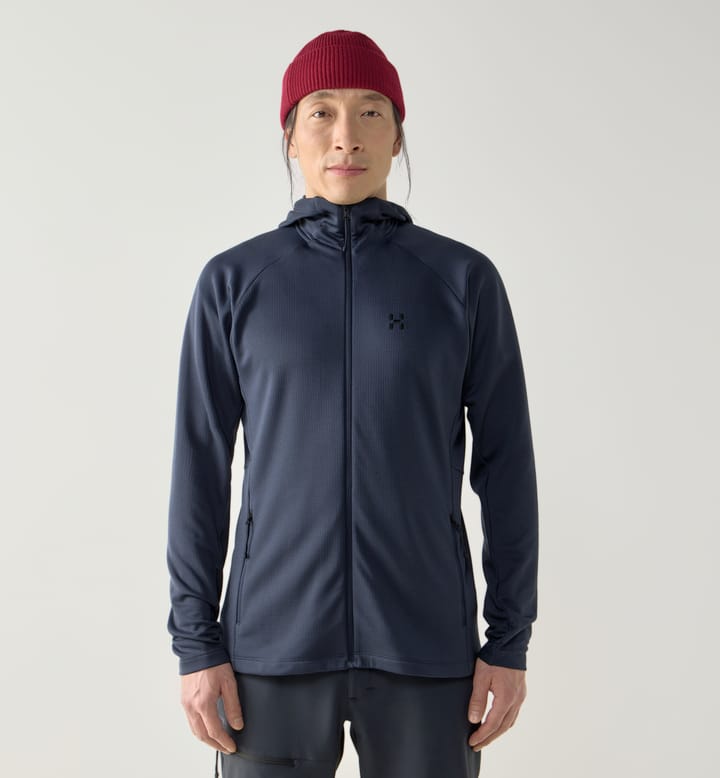Korp Mid Hood Men Tarn Blue