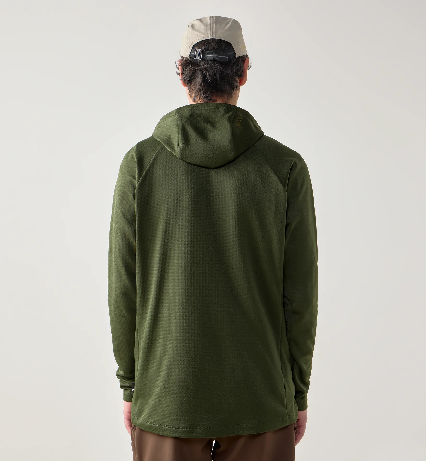 Korp Mid Hood Men Seaweed Green