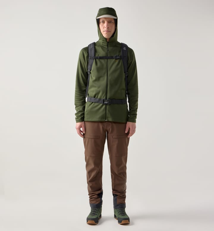 Korp Mid Hood Men Seaweed Green