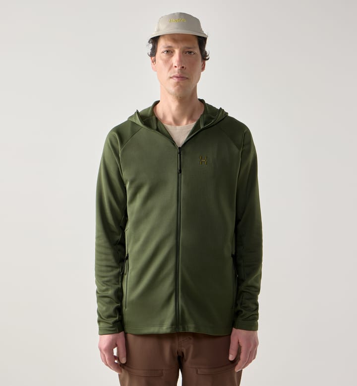 Korp Mid Hood Men Seaweed Green