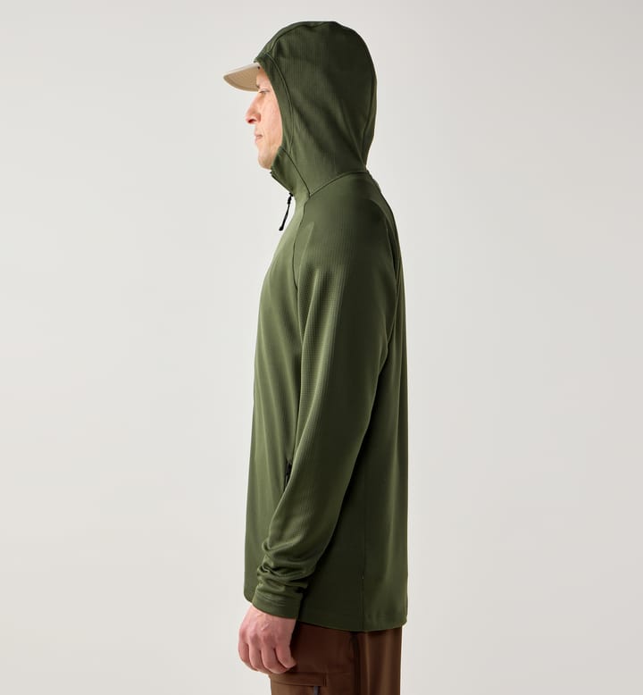 Korp Mid Hood Men Seaweed Green