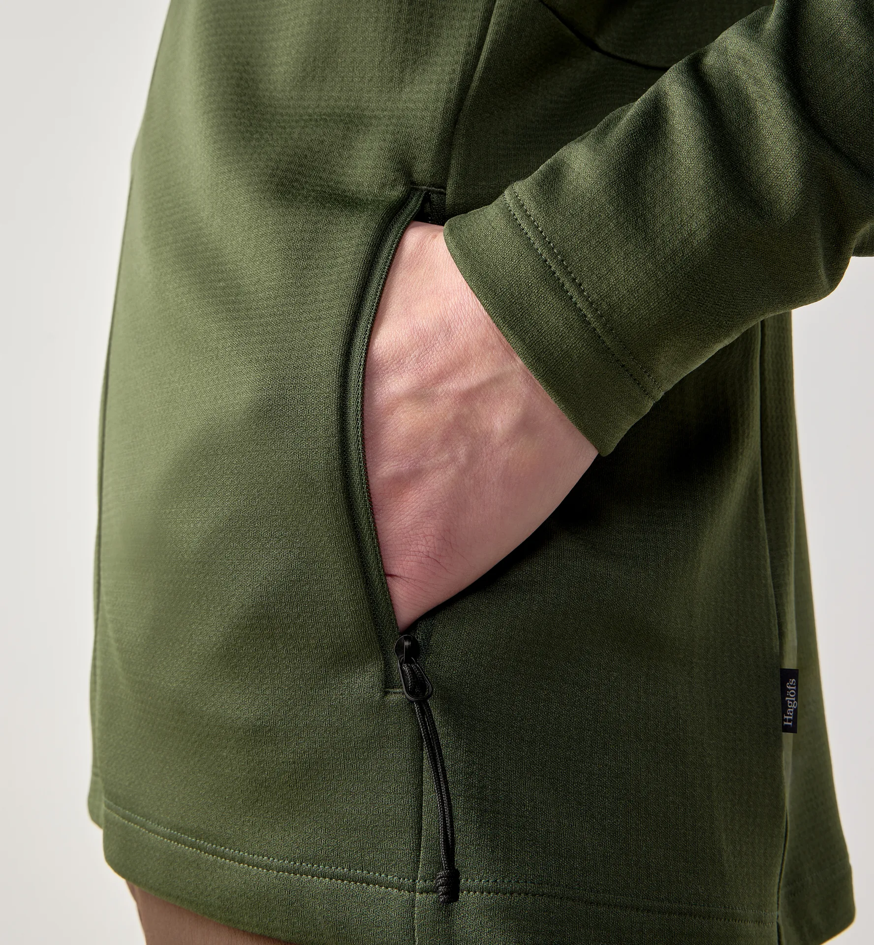 Korp Mid Hood Men Seaweed Green