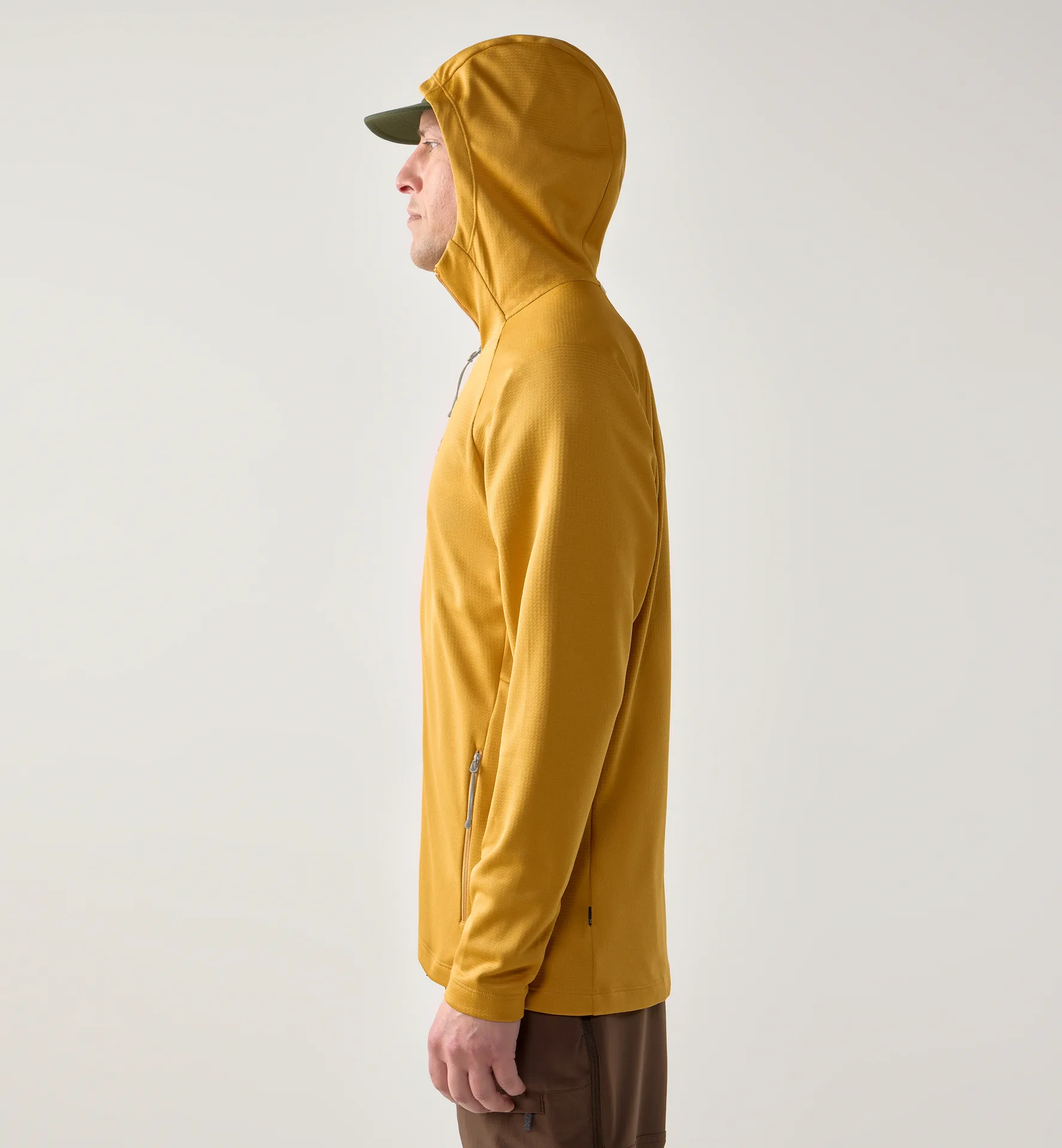 Korp Mid Hood Men Clay Yellow