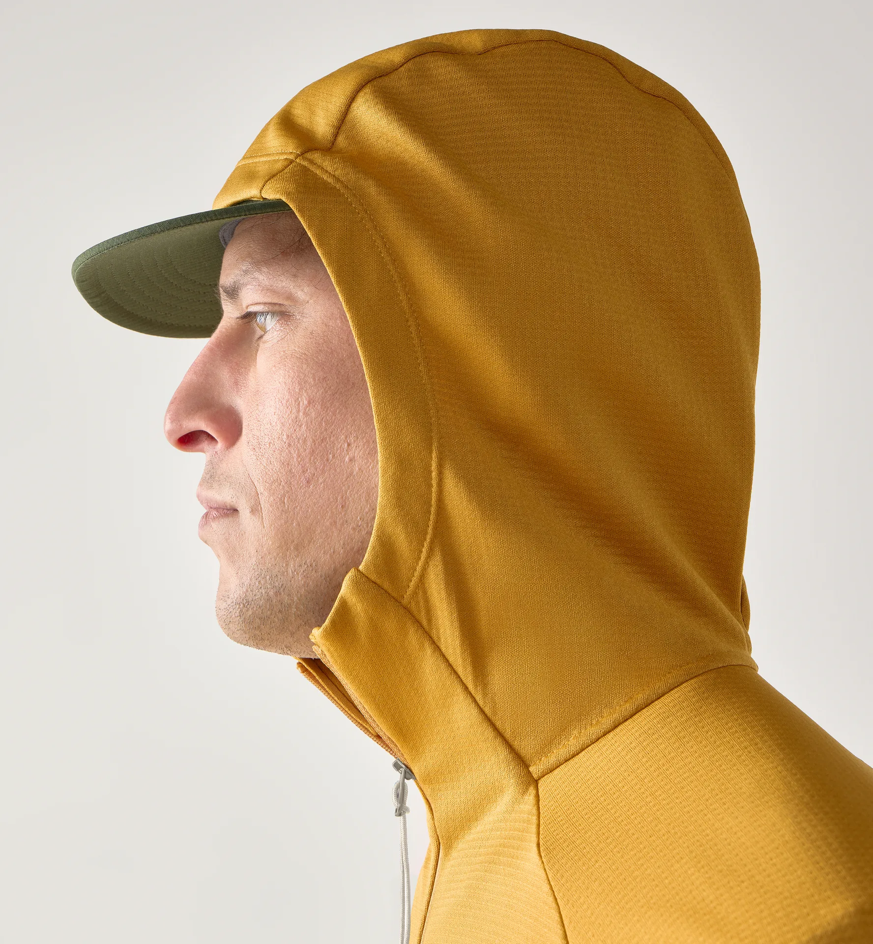 Korp Mid Hood Men Clay Yellow