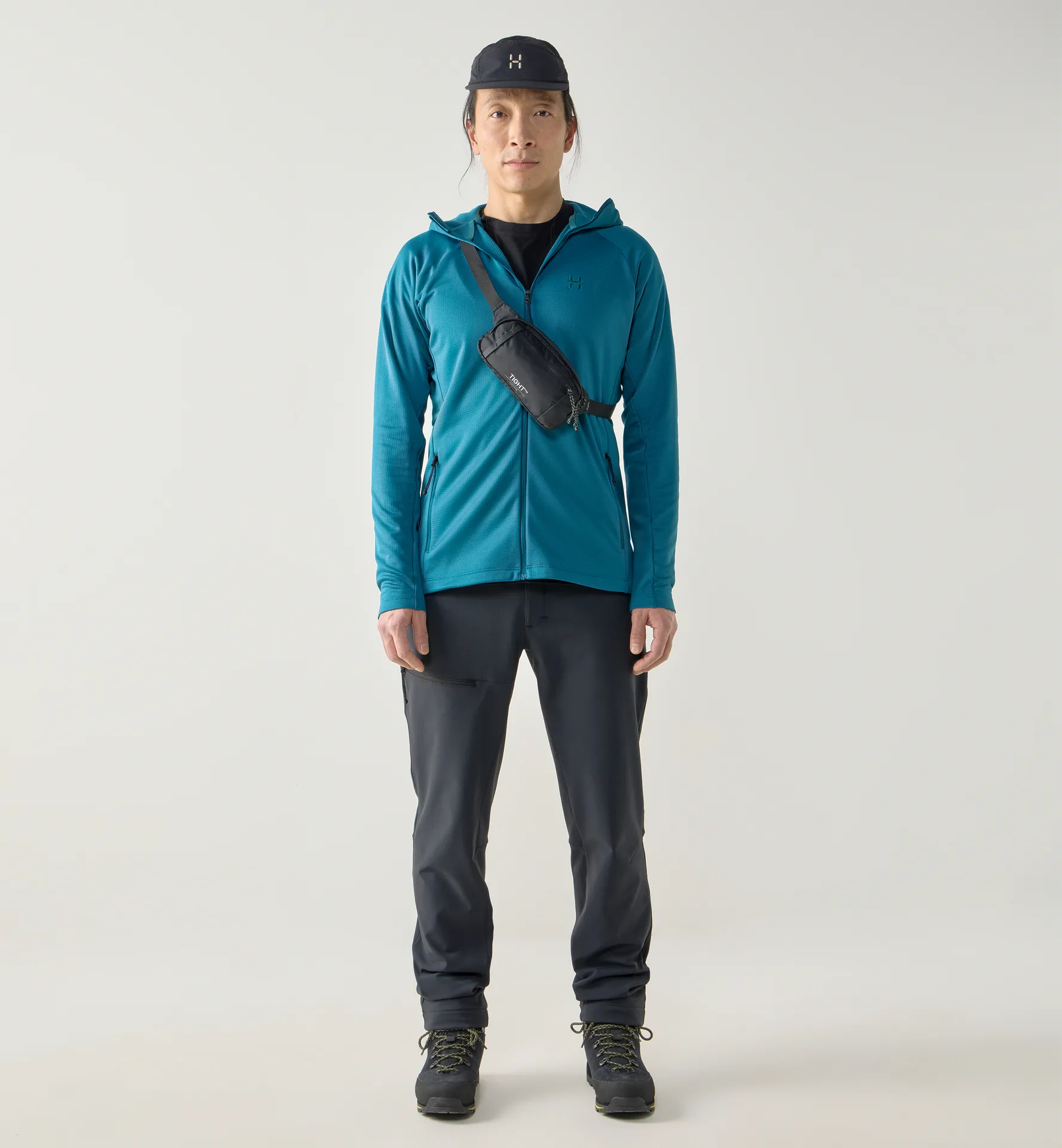 Korp Mid Hood Men Deep Teal