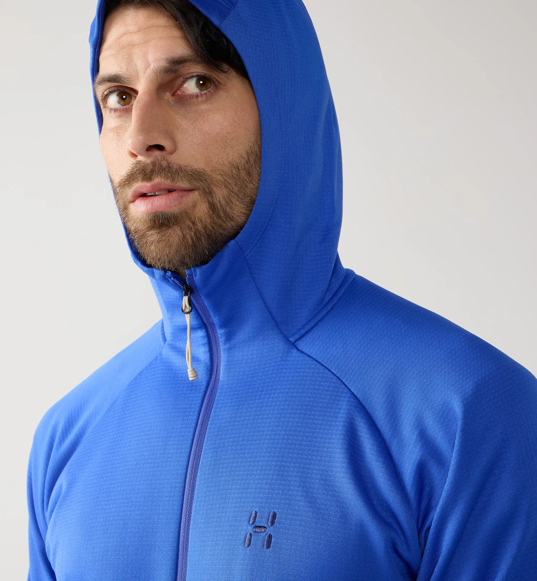Korp Mid Hood Men Northern Blue