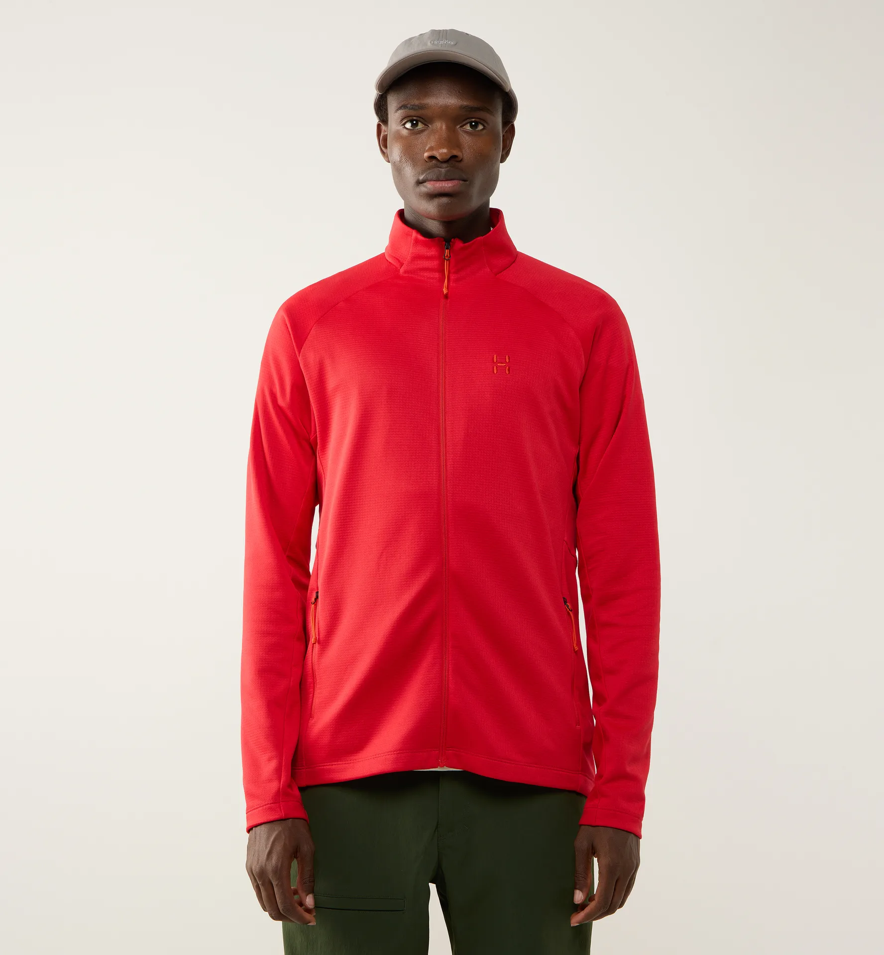 Korp Mid Jacket Men Bright Red