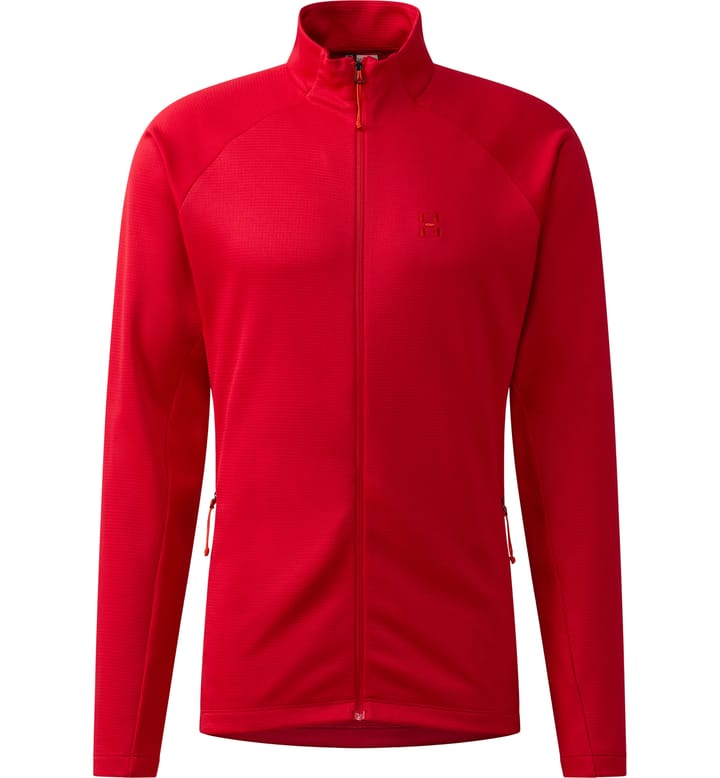 Korp Mid Jacket Men Bright Red
