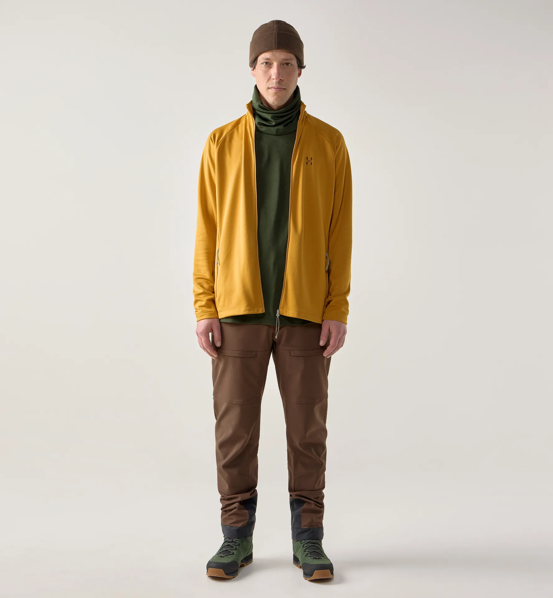 Korp Mid Jacket Men Clay Yellow