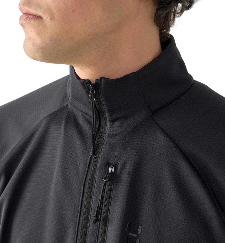 Korp Mid Halfzip Men True Black Korp Mid Halfzip Men True Black