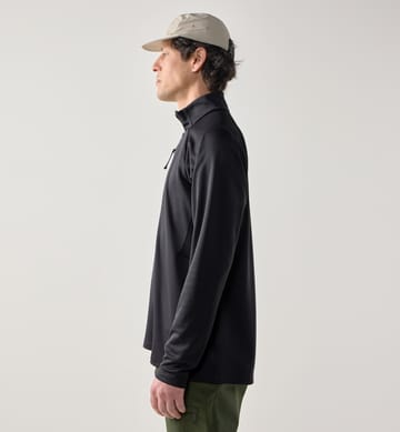 Korp Mid Halfzip Men True Black