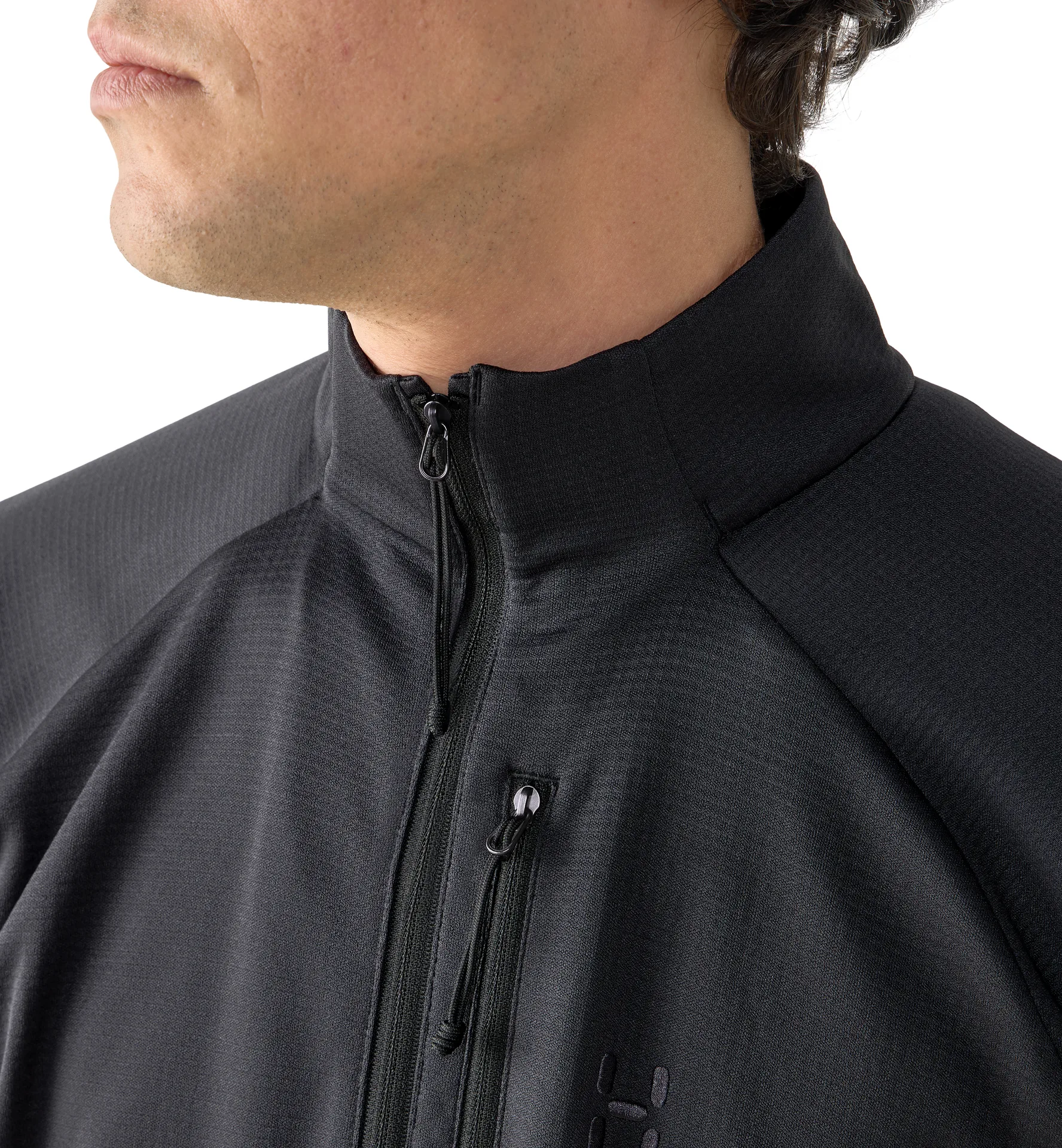 Korp Mid Halfzip Men True Black