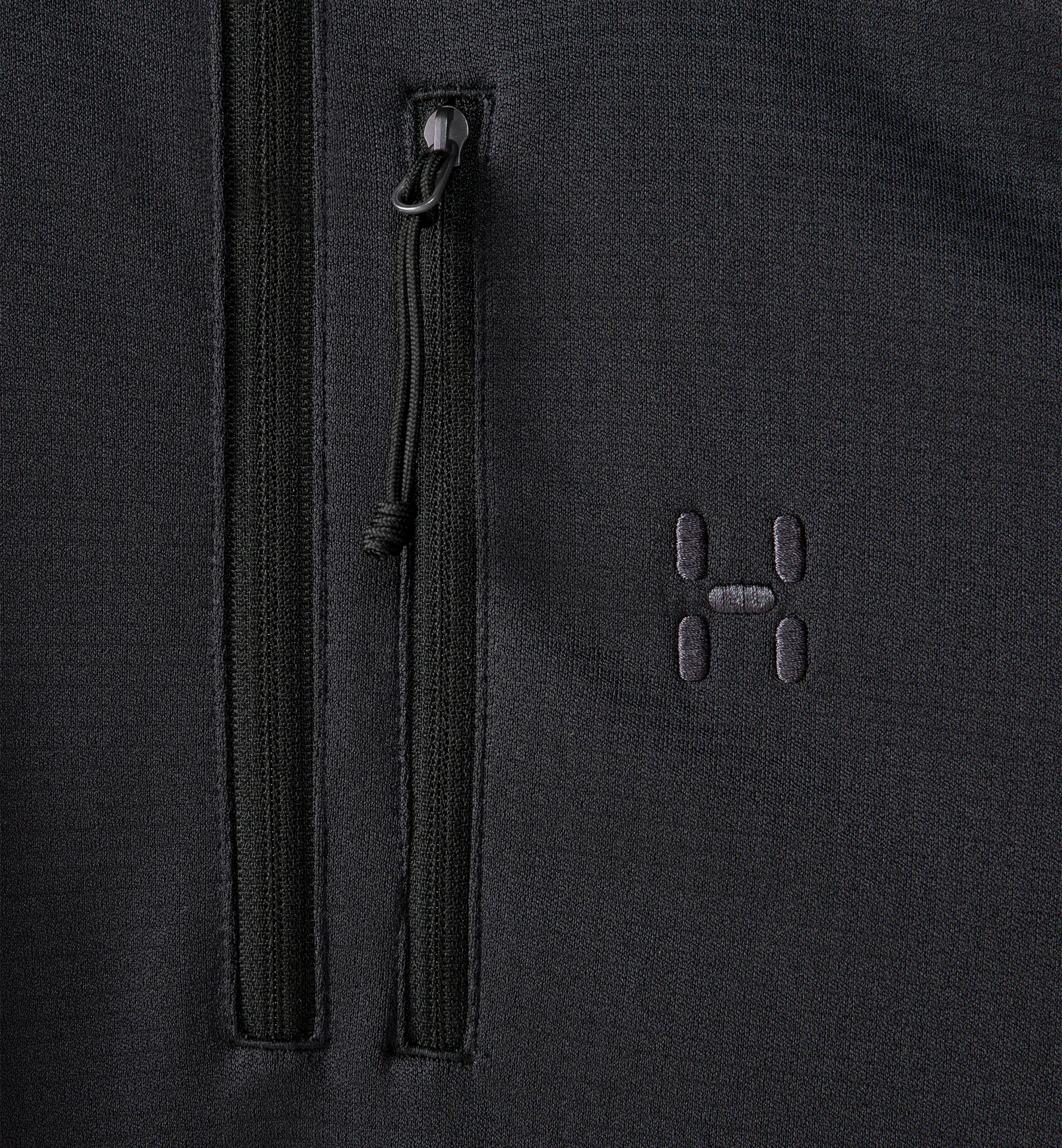 Korp Mid Halfzip Men True Black