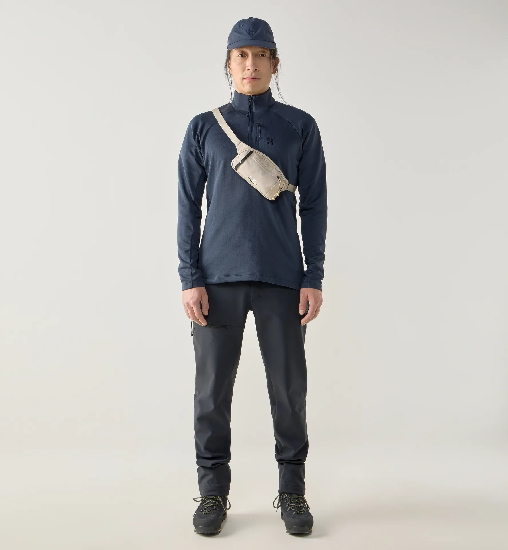 Korp Mid Halfzip Men Tarn Blue
