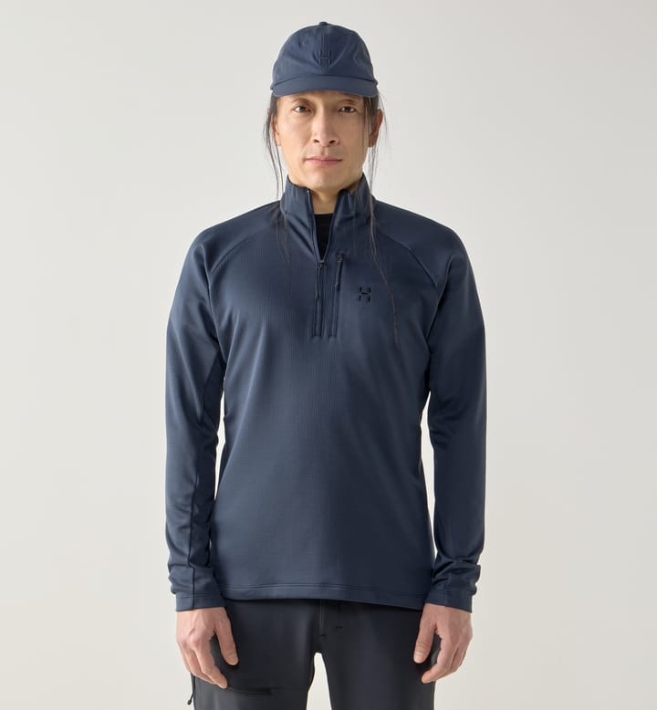 Korp Mid Halfzip Men Tarn Blue