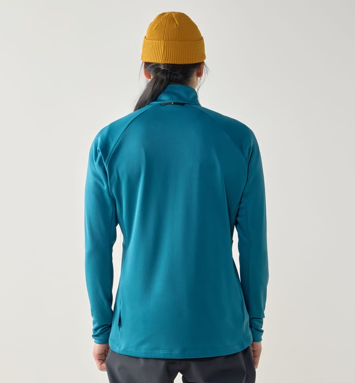 Korp Mid Halfzip Men Deep Teal Korp Mid Halfzip Men Deep Teal