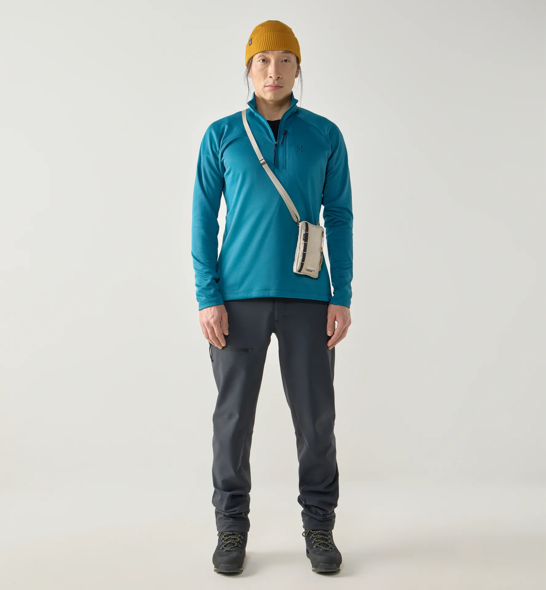 Korp Mid Halfzip Men Deep Teal