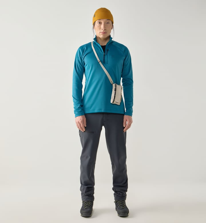 Korp Mid Halfzip Men Deep Teal Korp Mid Halfzip Men Deep Teal
