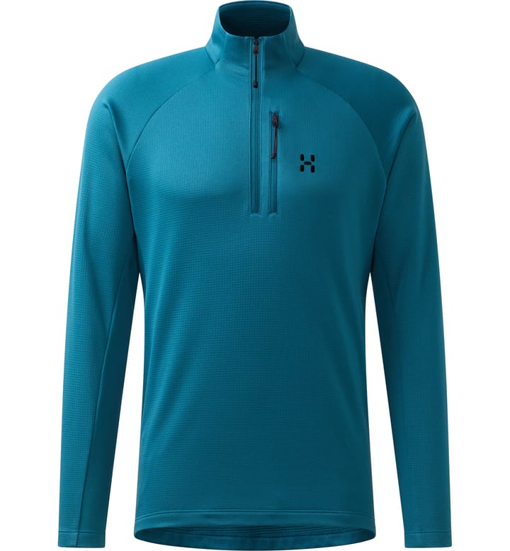 Korp Mid Halfzip Men Deep Teal Korp Mid Halfzip Men Deep Teal