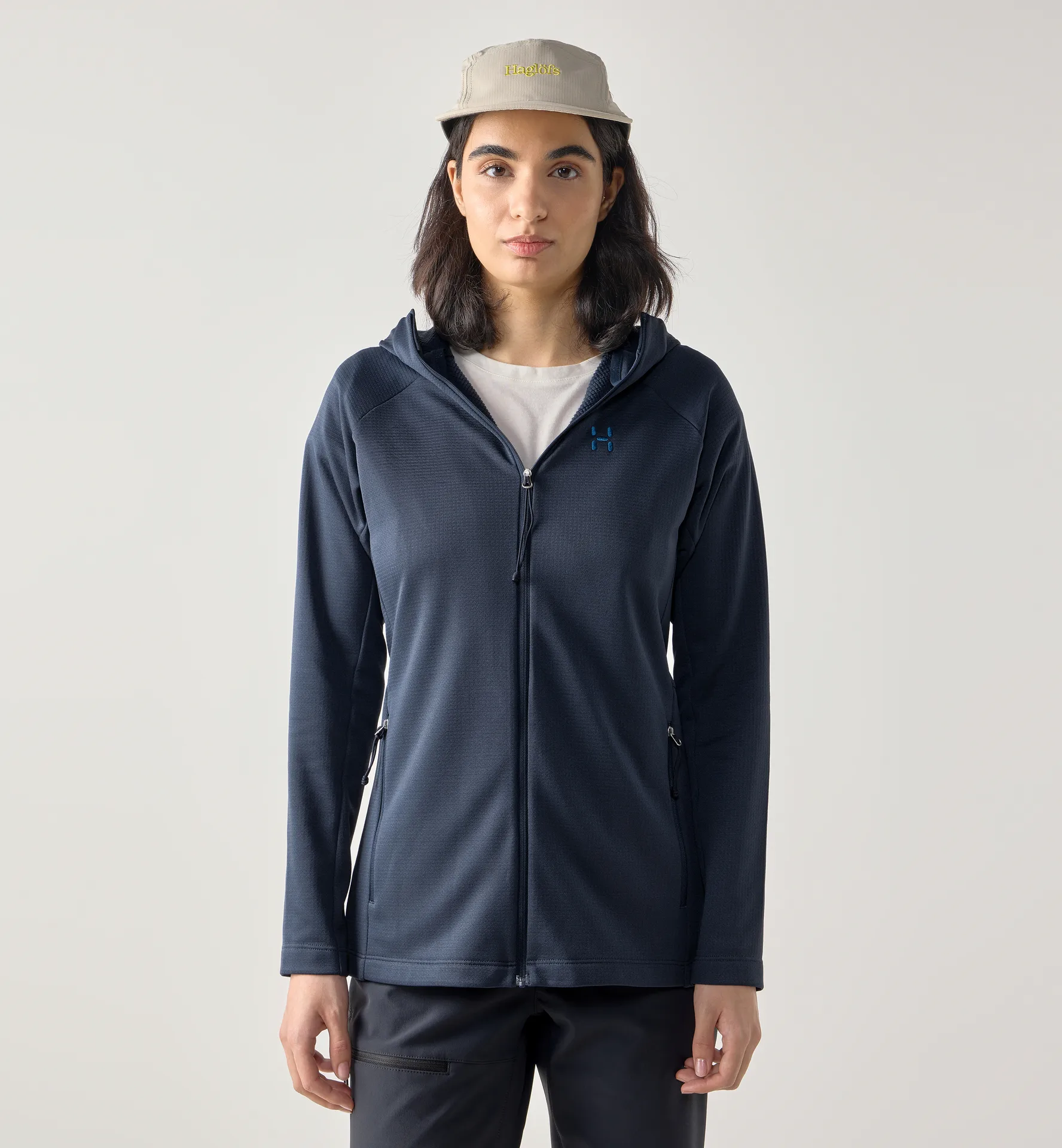 Korp Mid Hood Women Tarn Blue