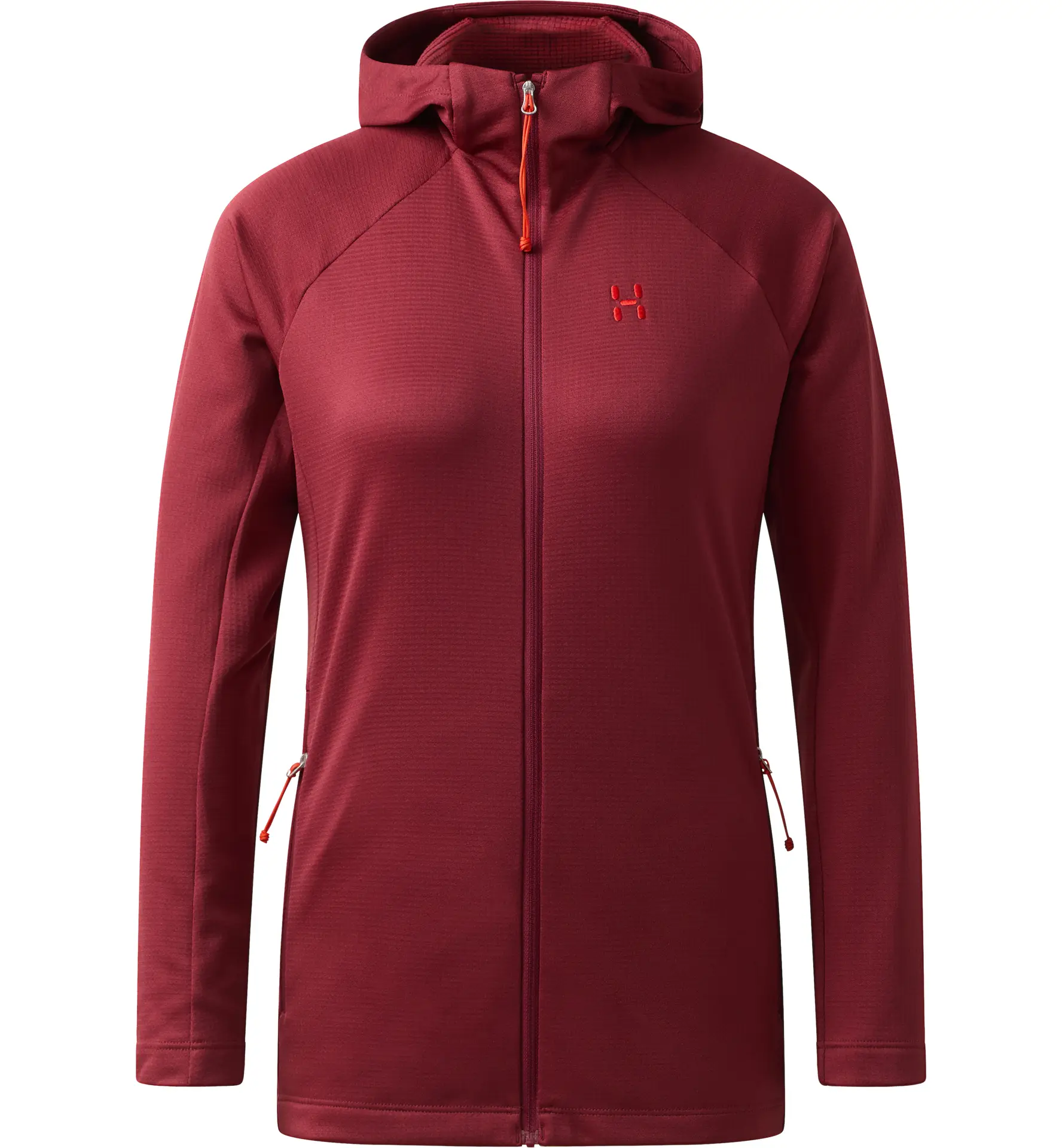 Korp Mid Hood Women Carmine Red