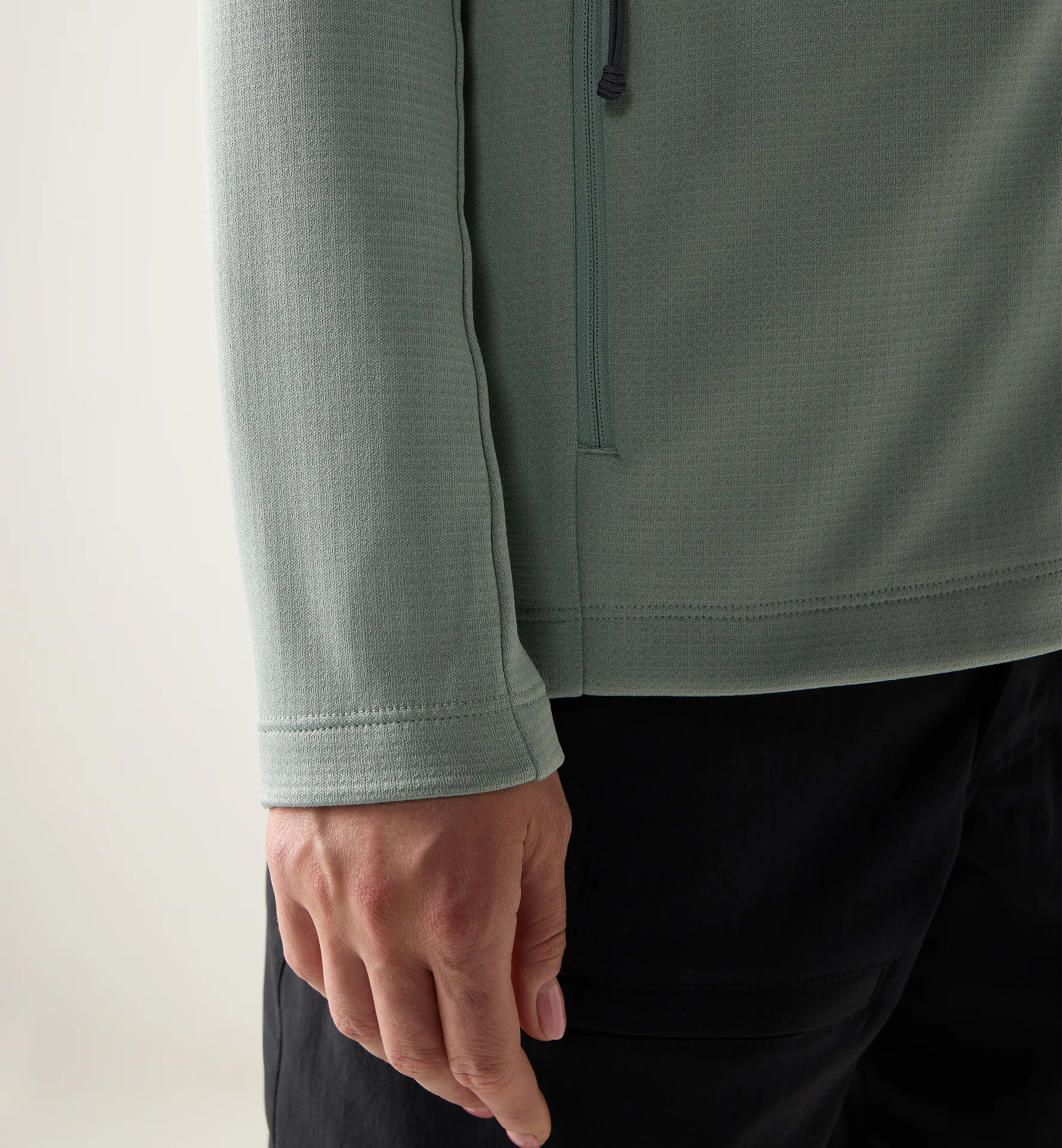 Korp Mid Hood Women Dew Green