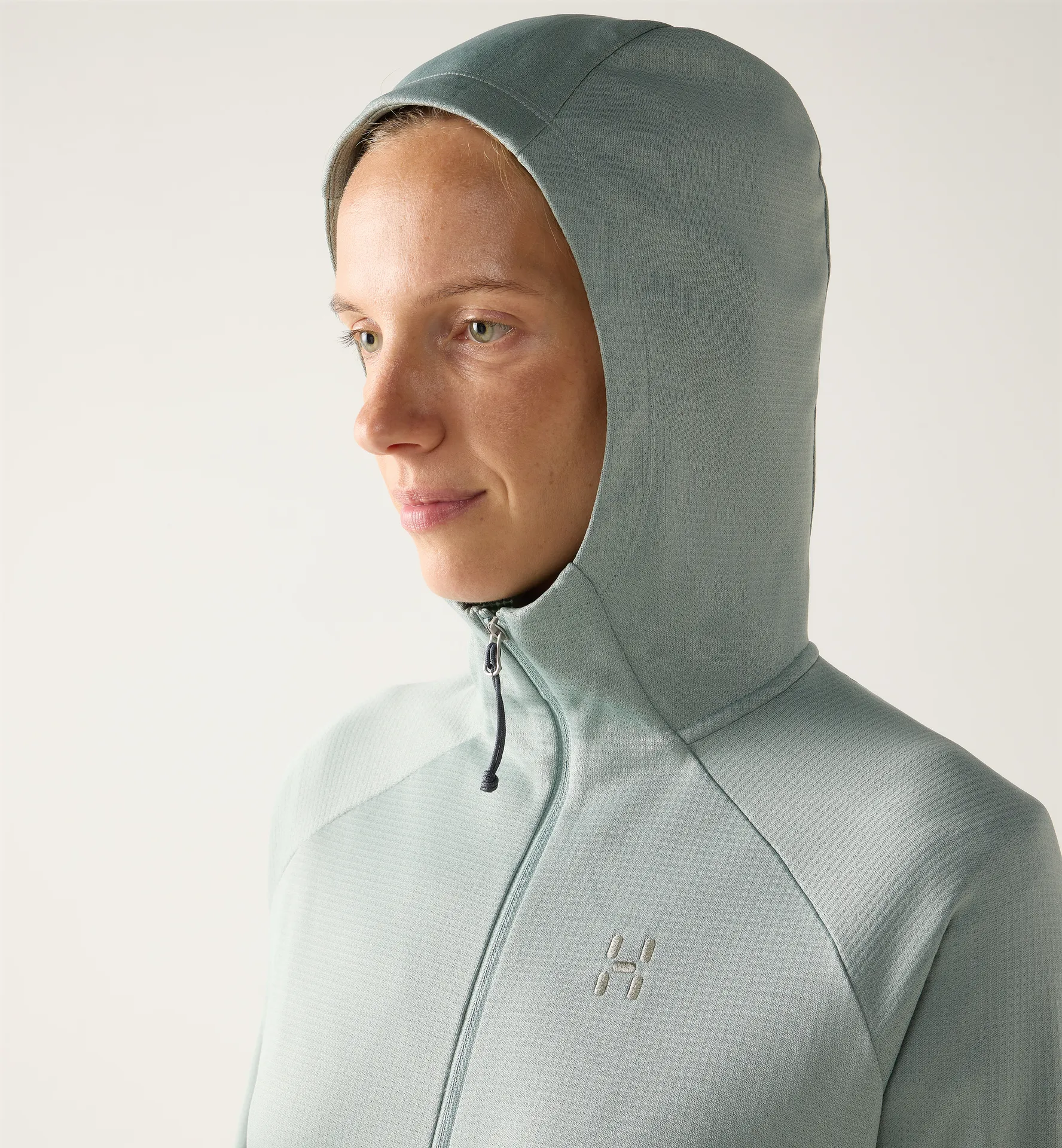 Korp Mid Hood Women Dew Green