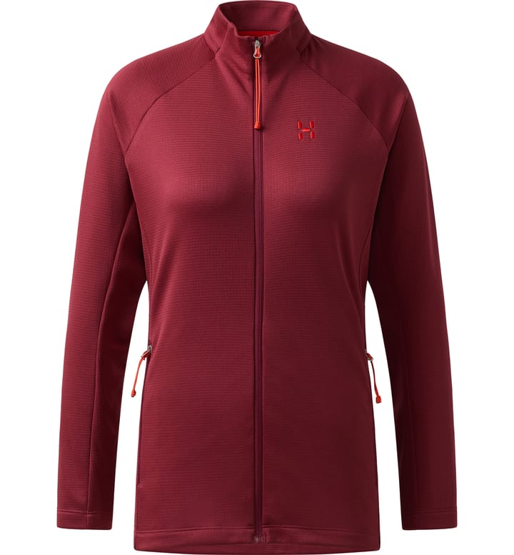 Korp Mid Jacket Women Carmine Red Korp Mid Jacket Women Carmine Red